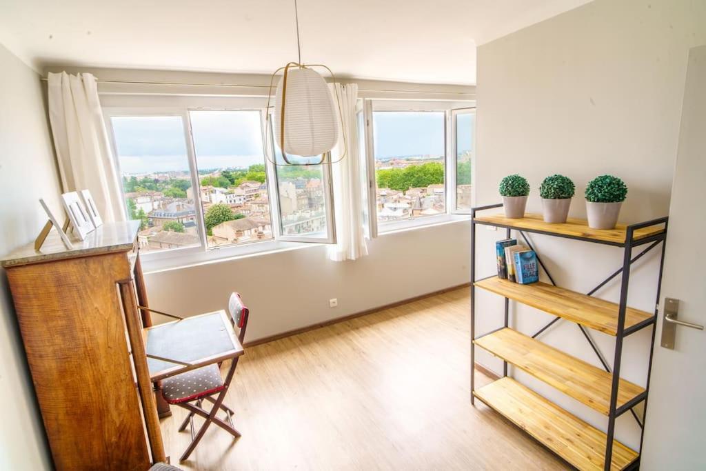 Appartement Avec Vue Hypercentre Toulouse Bagian luar foto