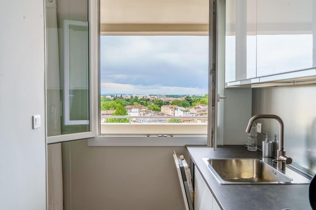 Appartement Avec Vue Hypercentre Toulouse Bagian luar foto